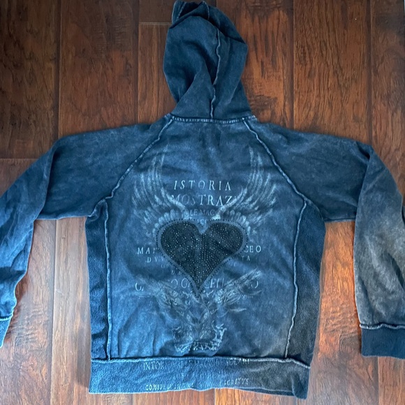 Velvet Stone - Vintage, Black / Grey lounge suit, size M - Picture 3 of 10